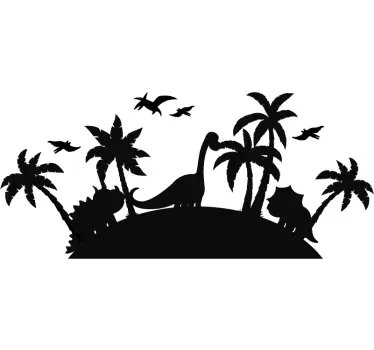 Jurassic parc acasă autocolant - TenStickers