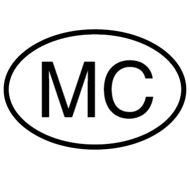 Monaco auto decal - TenStickers