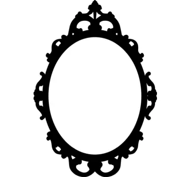 Oglindă de perete autocolant - TenStickers