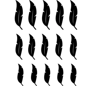 Pene autocolant de pasăre - TenStickers