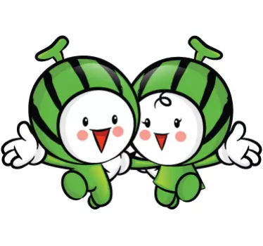 Pepene decorativ prietenos decorativ - TenStickers