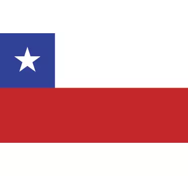 Sticker steag chile - TenStickers