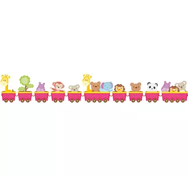 Tren de copii pentru copii de tren - TenStickers