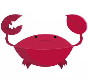 Zâmbet crab sambure - TenStickers