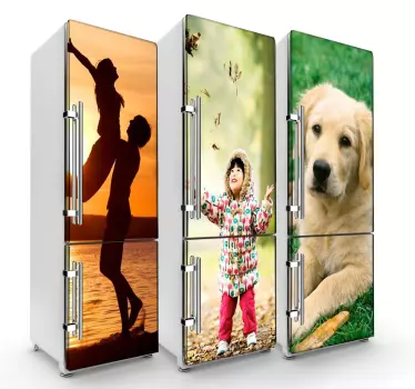 Autocolant frigider personalizabil - TenStickers