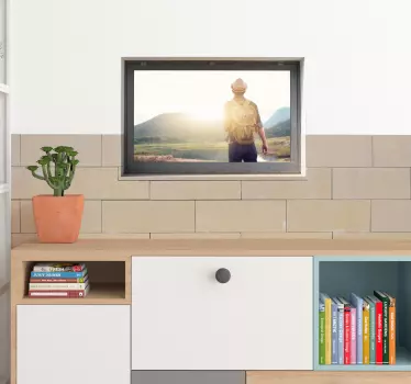 Perete mural cu propriul decor de perete de cameră foto - TenStickers