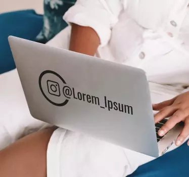 Stickere instagram personalizat - TenStickers