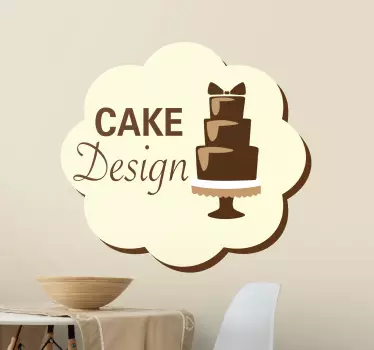 Decalc de design tort - TenStickers