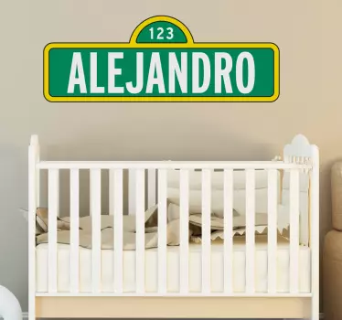 Autocolant personalizat de susan street - TenStickers