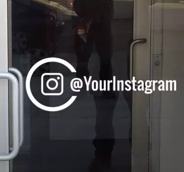 Stickere instagram personalizat - TenStickers
