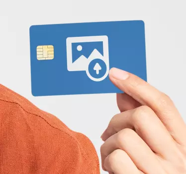 Autocolant personalizabil pentru cardul de credit - TenStickers