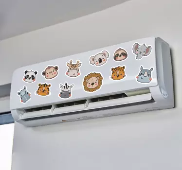 Autocolante de perete stickere animale - TenStickers