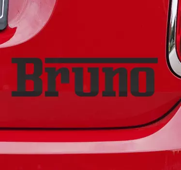 Autocolant ferrari personalizat - TenStickers