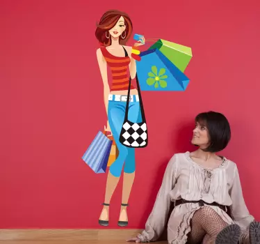 Cumpărături de primăvară - TenStickers