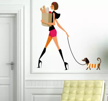 Autocolant glamour chic & sticker de perete - TenStickers