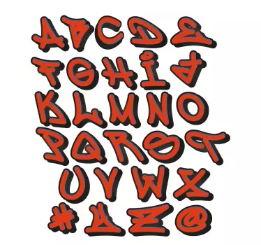 Consola graffiti comenzi urban decal - TenStickers