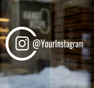 Stickere instagram personalizat - TenStickers