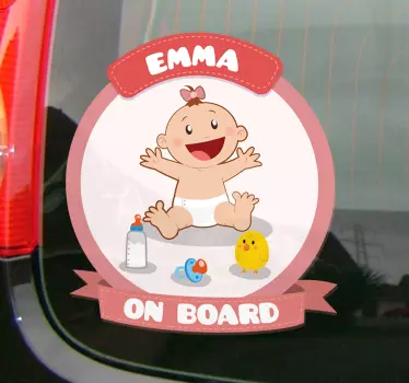 Copil la bord autocolant autovehicul - TenStickers