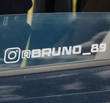 Autocolante pentru autoturisme racing de instagram - TenStickers