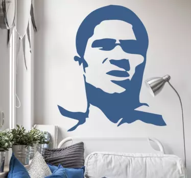 Autocolante pentru pereti portret uman artistic - TenStickers