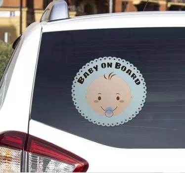 Etichete animale semnul bebelușului la bord - TenStickers