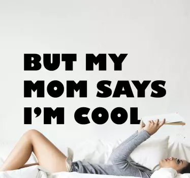 Etichete animale dar mama spune că sunt cool - TenStickers