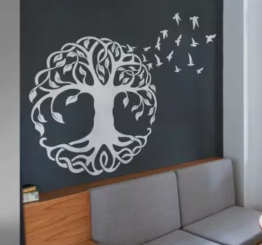 Arborele vieții decal perete - TenStickers
