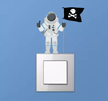 Astronaut autocolant - TenStickers