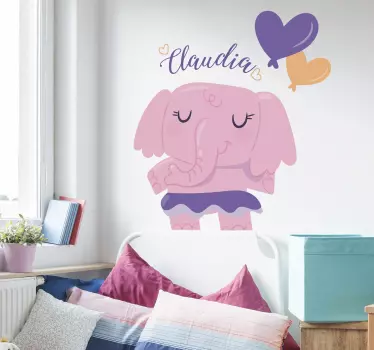 Autocolant copii elefant - TenStickers