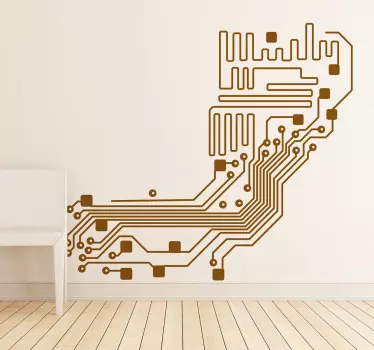 Autocolant de circuit electronic - TenStickers