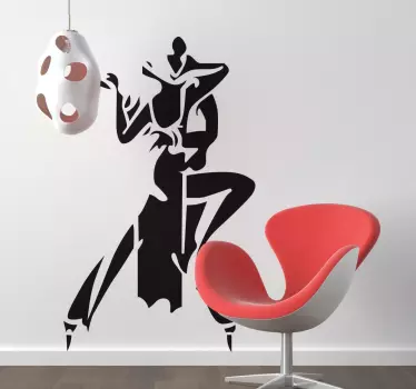 Autocolant de dansatori de tango - TenStickers