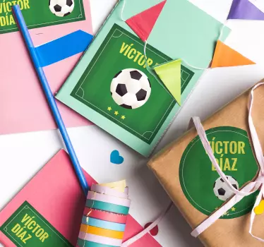 Autocolant de fotbal pentru sărbători tematice - TenStickers