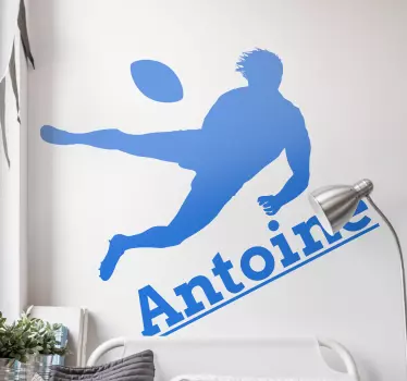 Autocolant de fotbal sfera impactului sportiv - TenStickers