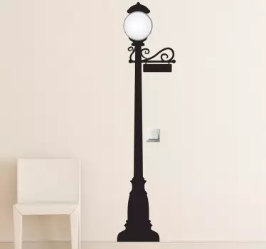 Autocolant de perete cu lumină stradală - TenStickers