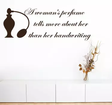 Autocolant de perete de parfum christian dior - TenStickers