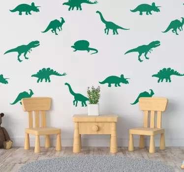 Autocolant diferit de dinozauri - TenStickers
