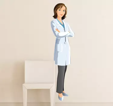Autocolant de perete doctor gp - TenStickers