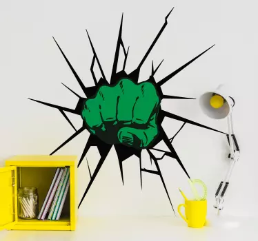 Autocolant de perete hulk smash - TenStickers
