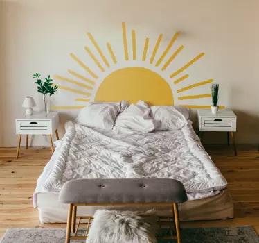 Autocolant de perete tăblie de soare minimalist - TenStickers
