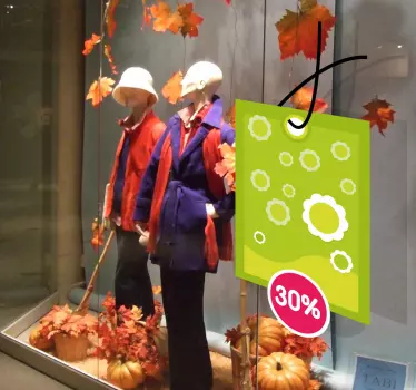 Autocolant de promovare personalizat pentru vânzare - TenStickers