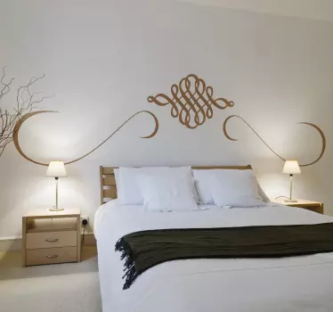 Autocolant decorativ filigran arab - TenStickers