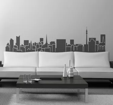 Autocolant dortmund skyline - TenStickers