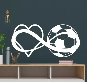 Autocolant fotbal infinit fotbal - TenStickers