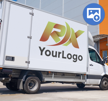 Autocolant pentru furgonetă logo-ul afacerii - TenStickers