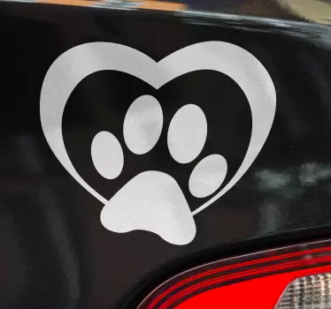 Autocolant pentru laba de câine - TenStickers