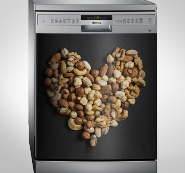 Autocolant pentru masina de spalat vase fructe si nuci - TenStickers