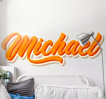 Autocolant personalizabil cu litere pentru nume - TenStickers