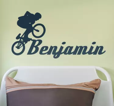 Autocolant personalizabil pentru biciclete freestyle - TenStickers