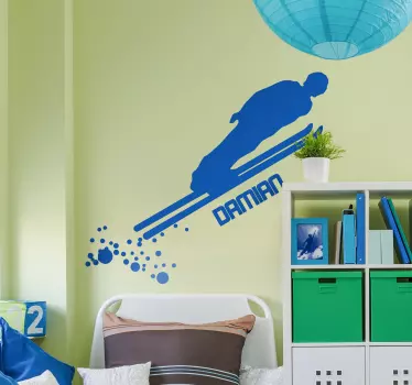 Autocolant personalizabil pentru snowboard - TenStickers