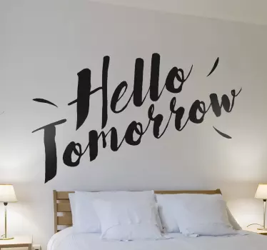 Autocolant personalizat cu text caligrafic - TenStickers